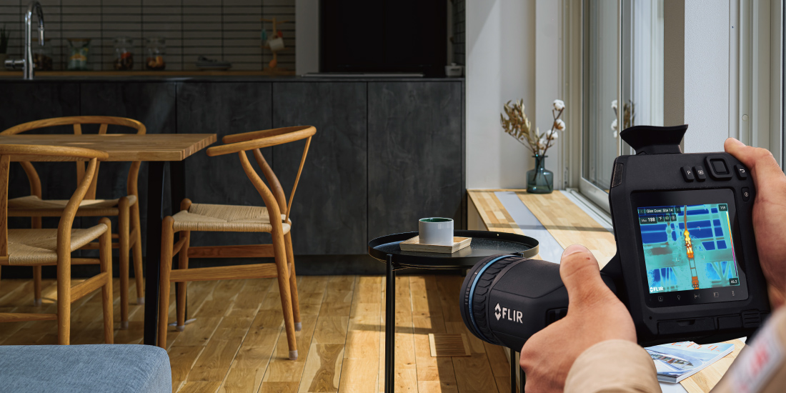 目に見える快適さ「サーモグラフィー体験」