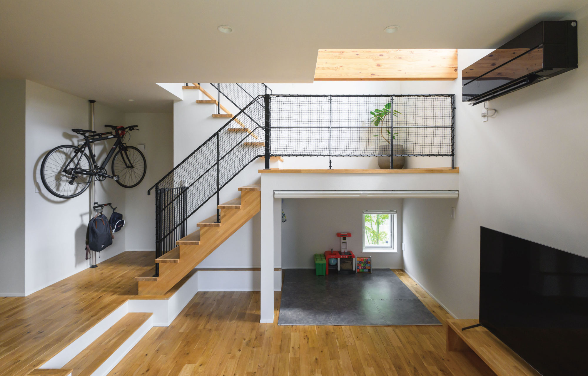 光と段差のコンポジション