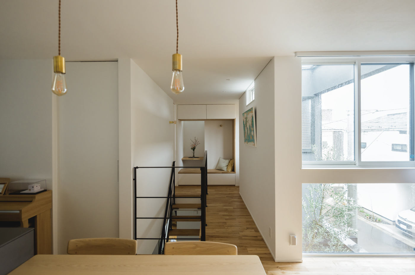 リビング吹き抜け